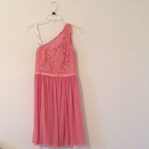 David’s Bridal parfait dress